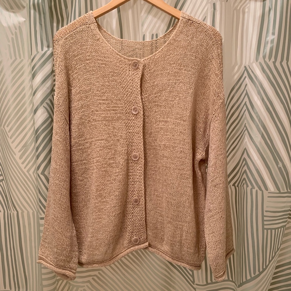 Button Down Lightweight Cardigan